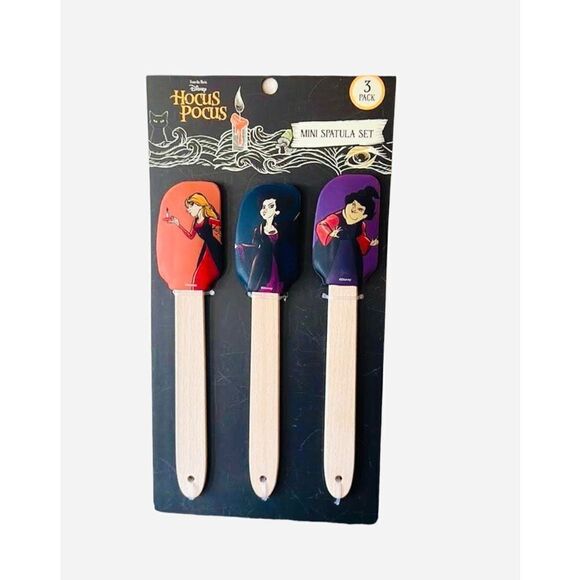 Disney Other - New Disney Hocus Pocus Mini Spatula Set